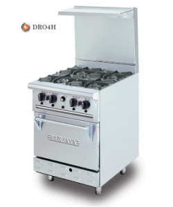 GAS 4 BURNER WITH OVEN